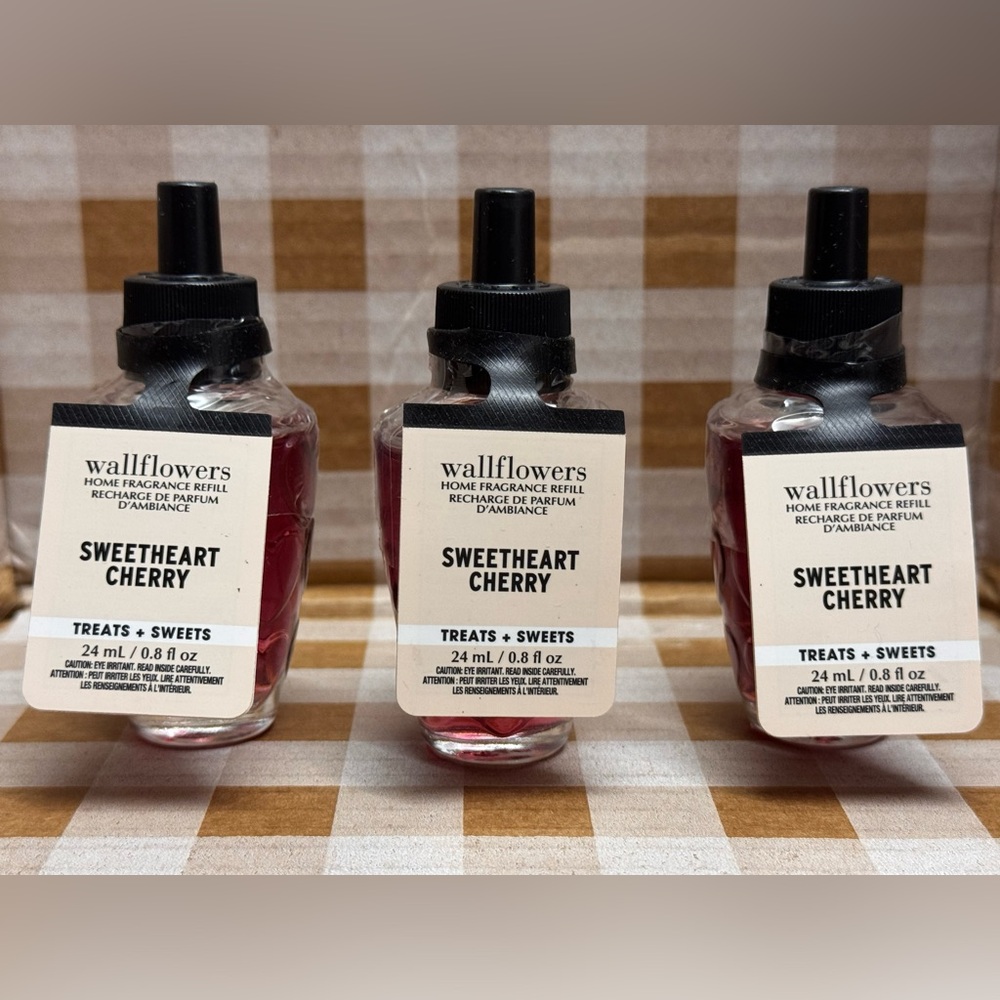 NWT B&BW(3) 🍒 💗 Sweetheart Cherry Wallflower refills sealed